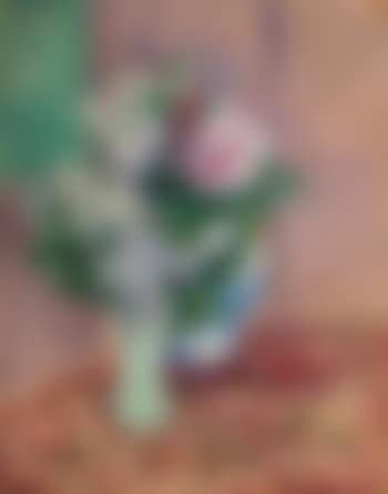 Lilas Et Pivoines Dans Deux Vases (preview)