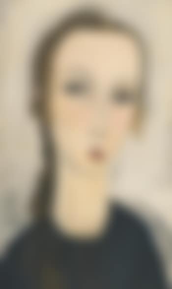 Portrait De Jeune Femme (Hanka Zborowska) (preview)
