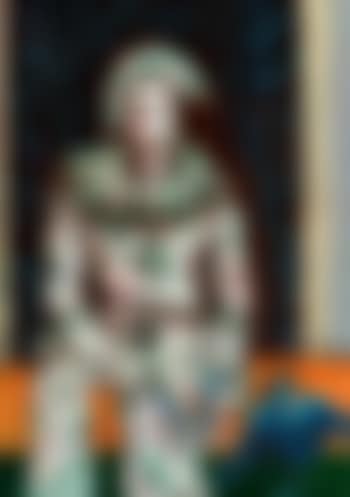 Harlekijn met blauwe duif (preview)