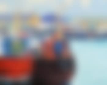 Fishing boats in harbour (preview)