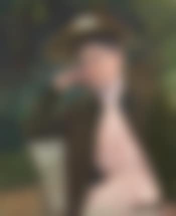Portrait of Céleste (Au Jardin; Jeune Fille En Chapeau Marron; Jeune Fille Du Chapeau Marron, Au Jardin; Portrait Of Celeste; Young Girl with a Brown Hat) (preview)