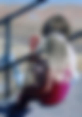 On the promenade steps (preview)