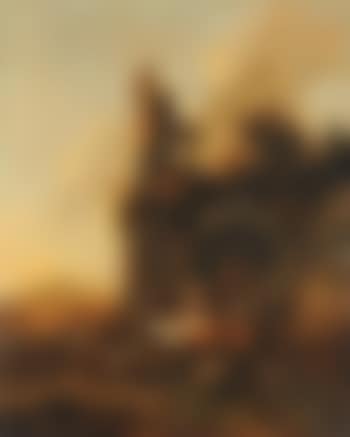 Personaggi con rovine ed armenti (preview)