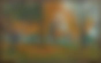 Landscape with autumnal trees (preview)