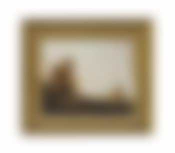 A view of the Merwede Castle, with cattle and peasants by the river estuary, shipping beyond (preview)