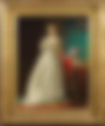 Elégante à la Robe blanche (preview)