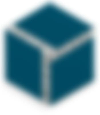 Cubo Virtuale Su Blu (preview)