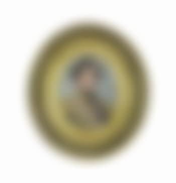Miguel I (1802-1866), King of Portugal 1828-1834, in gold-embroidered black coat with gold epaulettes, wearing various orders and medals including the collar of the Order of the Golden Fleece (preview)