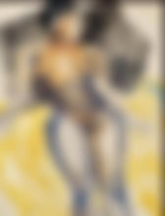 Nude with Red Bead Necklace (preview)