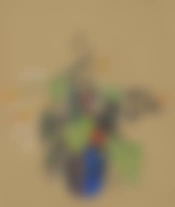 Fleurs Dans Une Cruche Bleue (preview)