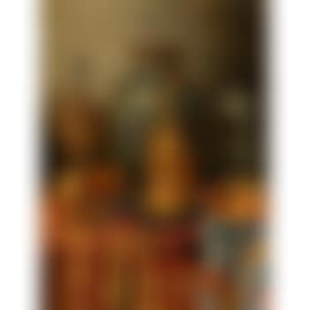 Still Life With Cloisonne Vase, Clock And Pokal; Still Life With Satsuma And Cloisonne Vases (preview)