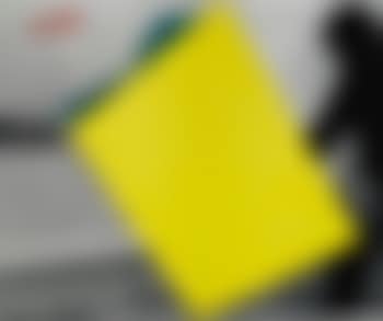 Blockage (Yellow): With Person (Black) And Hippopotami (Blue And Red) (preview)