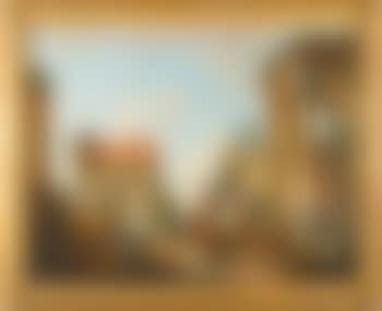 Paesaggio con architetture, rovine e personaggi (preview)