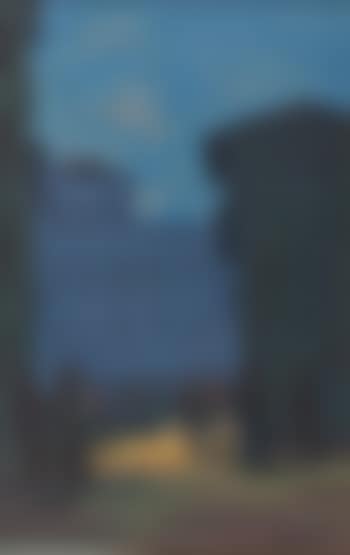Scorcio di paese con viandanti (preview)