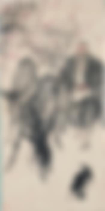 Old man and donkeys (preview)