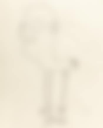 Untitled Illustration of a bespectacled Creature with Clawed Feet (preview)