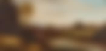 Landschaft mit Bach und Brücke (preview)