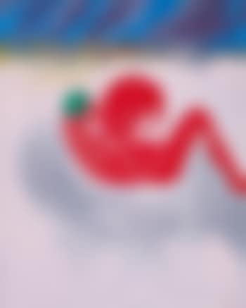 Red Figure In Landscape (preview)