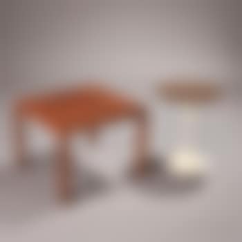Tulip and Krefeld Side Tables by Mies van der Rohe (preview)