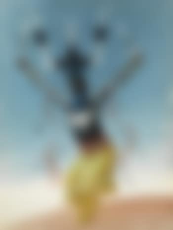 Ceremonial Kachina dancer (preview)