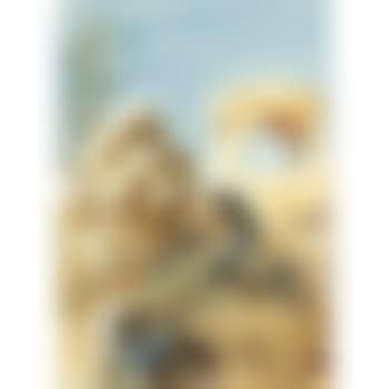Two Figures carrying Palms (preview)