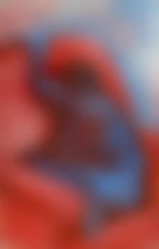 Seated Lady, Blue on Red (preview)