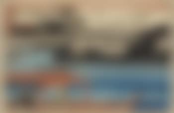 a) Imadobashi no zu. A pleasure boat on the river Sumida; b)  Susaki Benten keidai. Tea stalls and Shrine (preview)