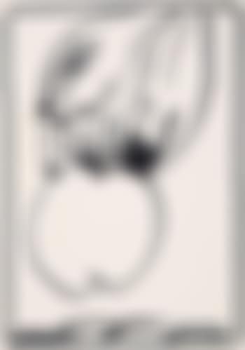 Apple and floating figure (preview)