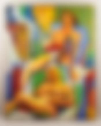 Two nude figures (preview)
