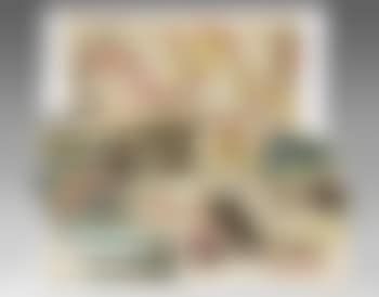 Edo Meisho hyakkei, les cent vues d’Edo, planche le pont Sugatami à Omokage (preview)