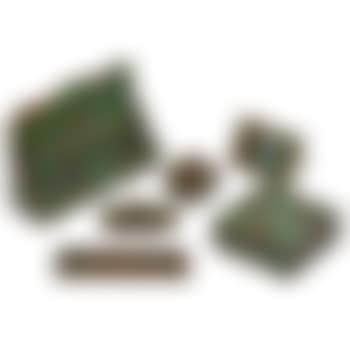 Desk set pieces in the Grapevine pattern (preview)
