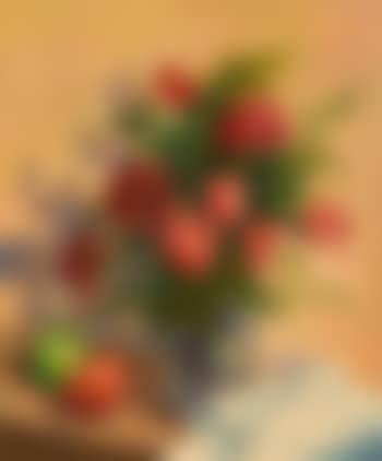 Still life - flowers and fruit (preview)