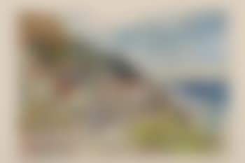 A mother and child on a coastal road (preview)