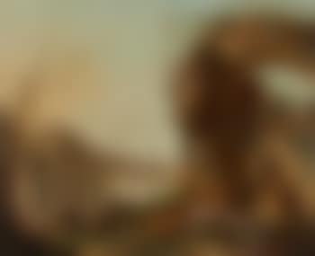 Une halte près de la Fontaine dans un temple en ruines (preview)