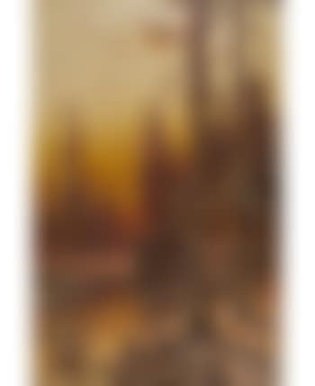 Winter Evening in the Village (preview)