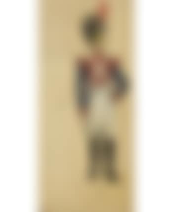 Costume Design for Tin Soldier from Nikita Balieff`s Revue 'La Chauve-Souris' (The Bat) (preview)