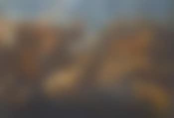 A herdsman with cattle, a dog by his side, with hilltop buildings beyond (preview)