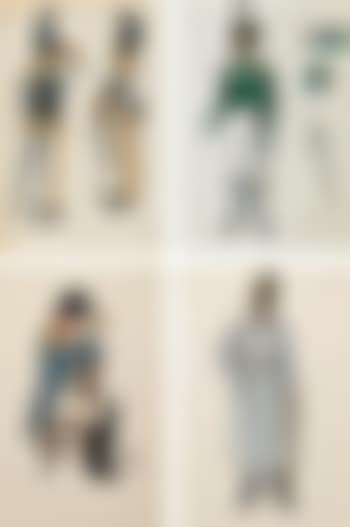A Set of Eight Costume Designs for War and Peace (preview)