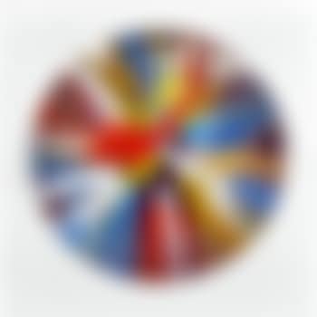 Circle Spin Painting (Created at Damien Hirst Spin Workshop) (preview)