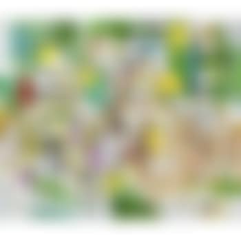 Green On Green Collage Painting (preview)