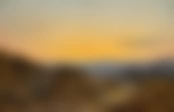 Schottische Landschaft Im Abendleuchten (preview)