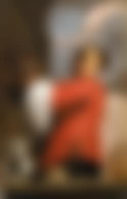 Young man with birdcages (preview)