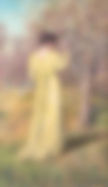 Mrs McCubbin picking blossom (Spring) (preview)