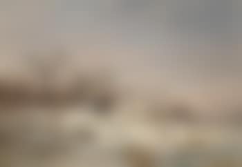 Winter Landscape with decorative figures (preview)