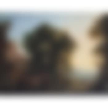An italianate landscape with figures on a path (preview)