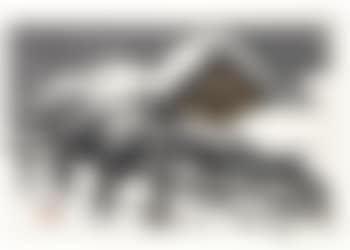 Sendai on the narrow road to the deep north]. Aizu no fuyu [Winter in Aizu].  [Untitled] Three figures walking in a mountainous village in Aizu in summer (preview)