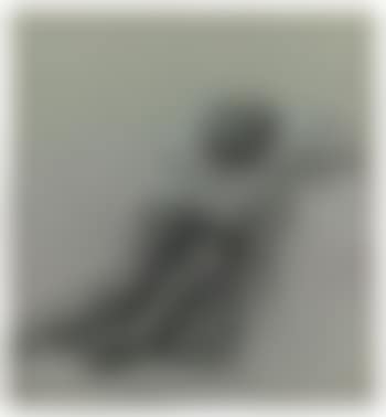 Study of a man leaning on a ledge, his head resting on his arms (preview)