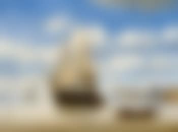 Harbour with Steamer and Anchored Sailer (preview)