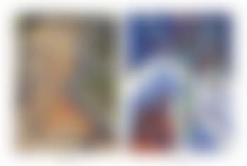 Badende am Meer (Recto) Die Schlittenfahrt (Verso) (preview)