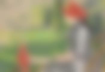 La Lecture Au Jardin (Femme Au Chapeau Rouge) (preview)